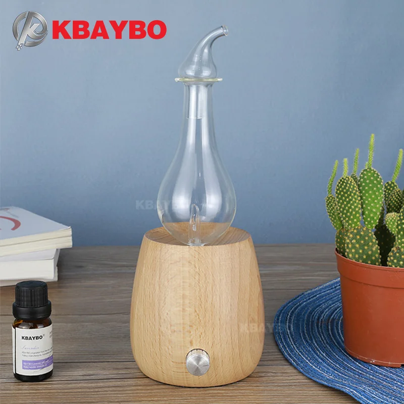 

Ultrasonic Cool Mist Humidifier Wood Grain With 7 Color LED Lights Aroma Essential Oil Diffuser Aromatherapy Mist Maker for Home