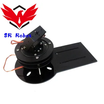 

2 DOF All Metal Rotation Base Platform For Robot Arm With 2pcs High Torque Servo 996r/DS3218 Robotic Teaching Project of Arduino