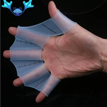 Детали пара Плавание перчатки о Плавание Шестерни Ласты рук Перепончатые ласты силиконовые обучение весло погружения перчатки