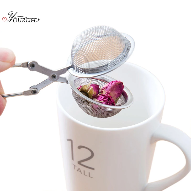 

OYOURLIFE Long Handle Tea Infuser Ball Shape Mesh Tea Filter Reusable Stainless Steel Tea Leaf Spice Herbal Tool Accessories
