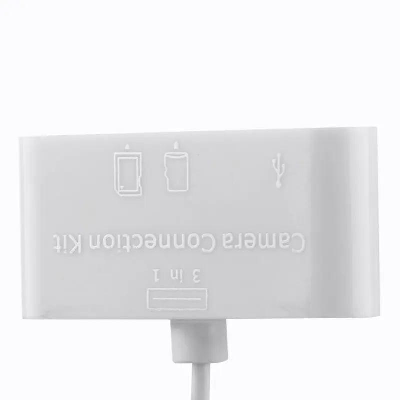 3 в 1 кард ридер для планшетов iPad 4 Mini IOS 11 Micro SD MMC устройство считывания с tf карт USB