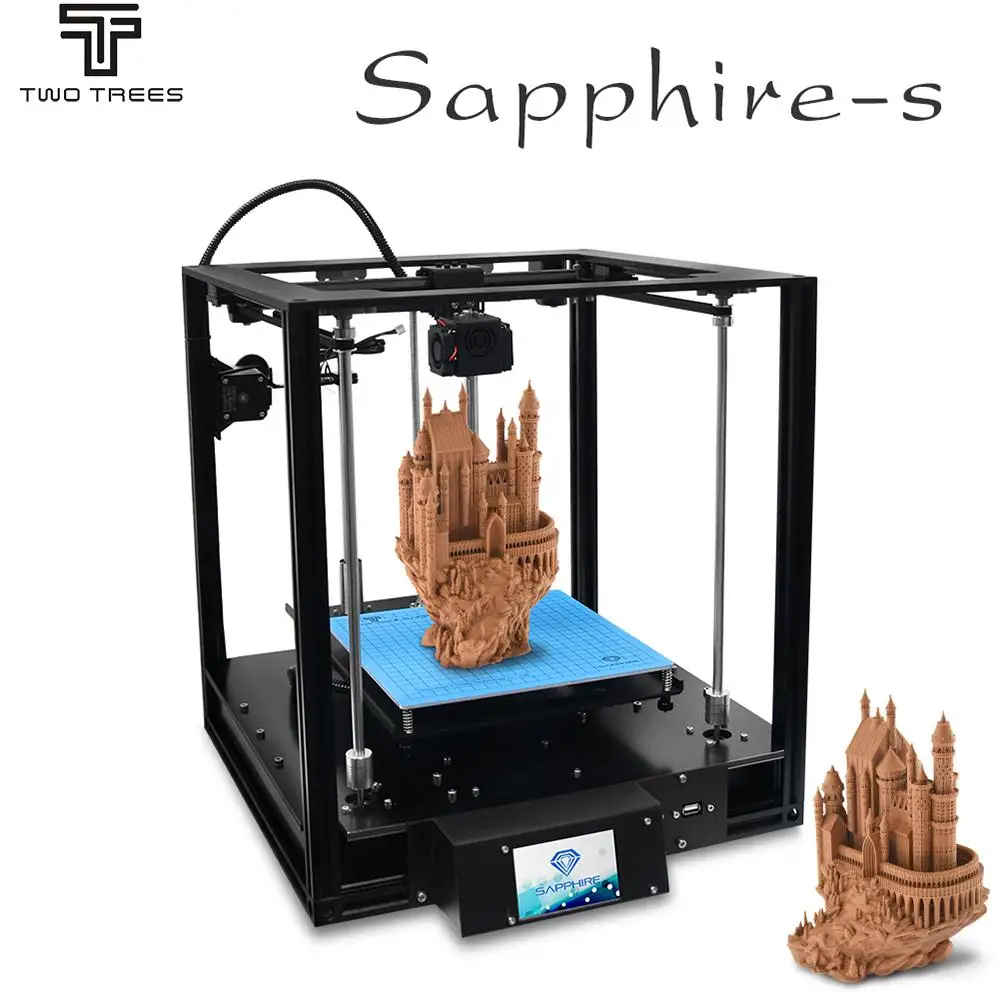 

3D Printer High-precision Sapphire S CoreXY Automatic leveling DIY Kit accident power loss Fast installation continuous printing