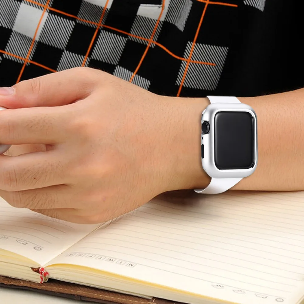 Magnetic cover For Apple Watch case apple watch 4 3 44mm/42mm iwatch band 40mm/38mm screen protector protective glass Magnetic cover For Apple Watch case apple watch 4 3 44mm/42mm iwatch band 40mm/38mm screen protector protective glass