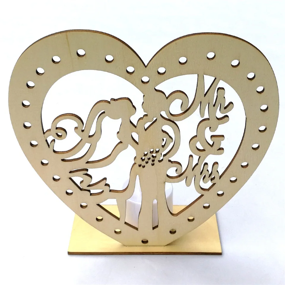  MR MRS Wedding Wooden Decoration (1)