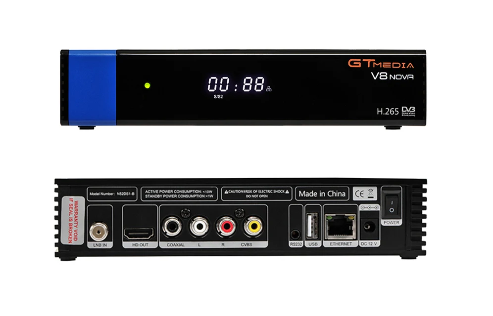 V8 NOVA BLUE DVB-S2 BOX8