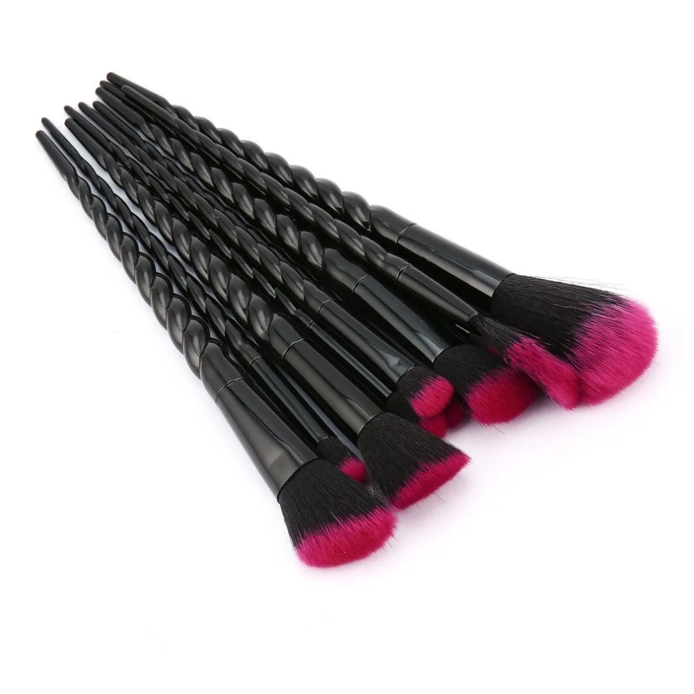

10pcs Unicorn Makeup Brush Set Red Flame Foundation Blending Powder Eye shadow Make Up Brushes Cosmetic Beauty Make Up Tools