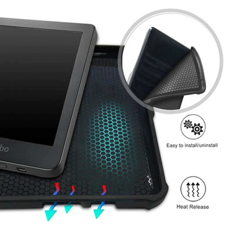 Для Kobo Clara Прозрачный HD чехол ультра тонкий Pu кожаный умный Чехол Капа Fundas для Clear