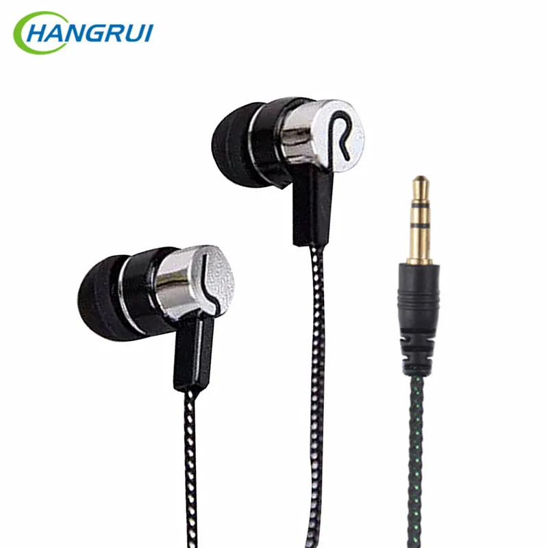 Buy 5pcs/lot 3.5mm Gold Plated In ear Earphone High