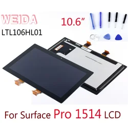 WEIDA LCD Replacment For Microsoft Surface Pro 1514 LCD Display Touch Screen Assembly Surface Pro 1 LTL106HL01 WEIDA LCD Replacment For Microsoft Surface Pro 1514 LCD Display Touch Screen Assembly Surface Pro 1 LTL106HL01