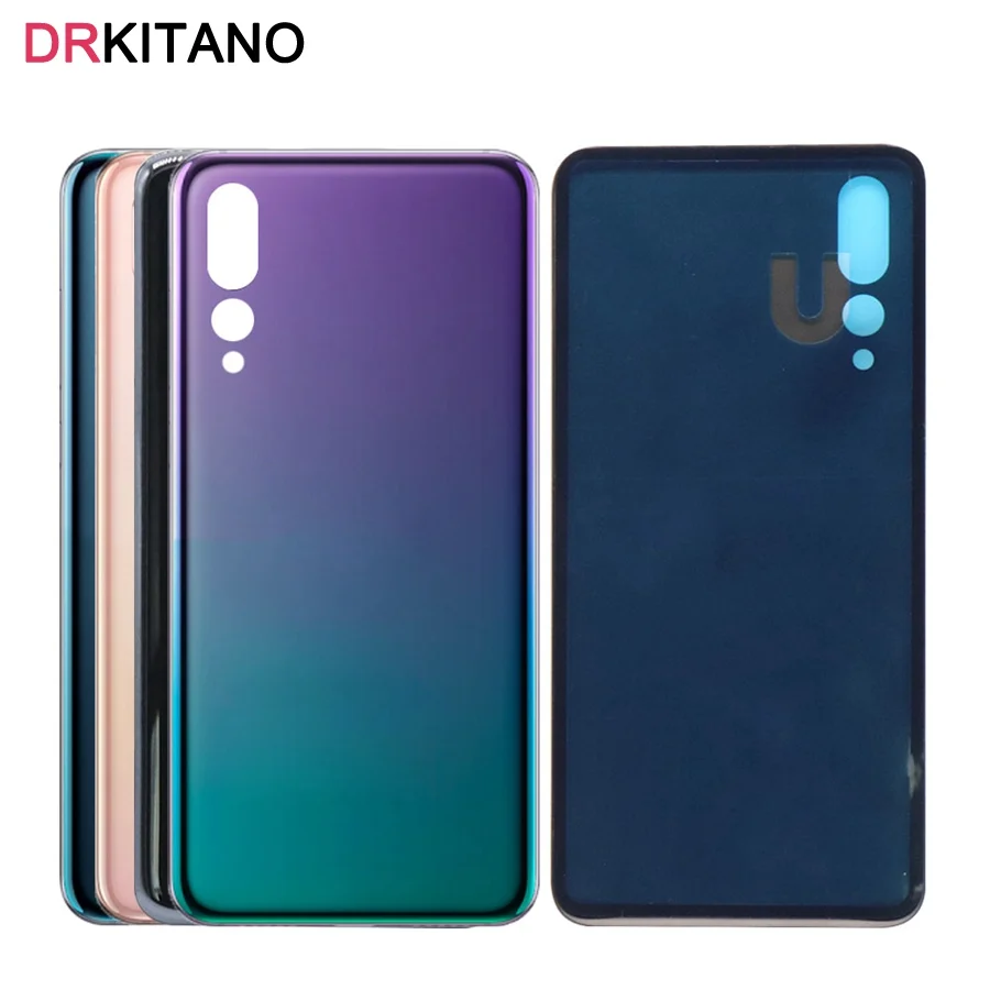 

for Huawei P20 Pro Battery Cover Rear Door Housing Case Back Glass Panel For Huawei P20 Lite Battery Cover Nova 3e Replacement