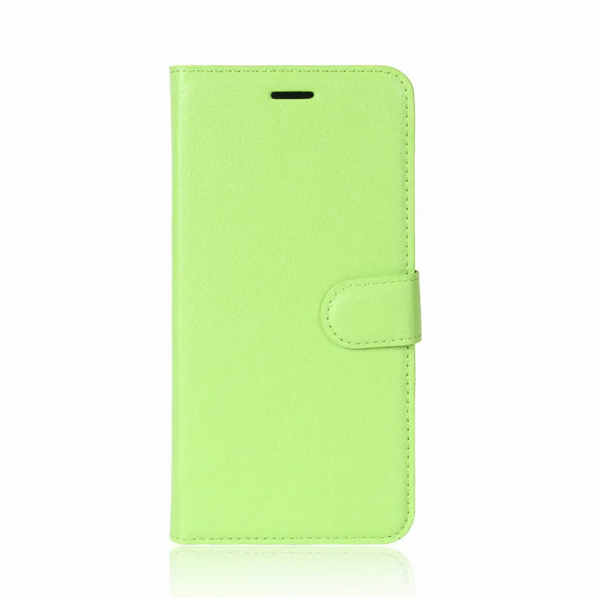 Для coque Wiko Fever 4G Чехол кошелек Флип кожаный и силиконовый задний кожаный футляр для Wiko Fever 4G P30 чехол чехлы для телефонов сумка сумки - Цвет: Green