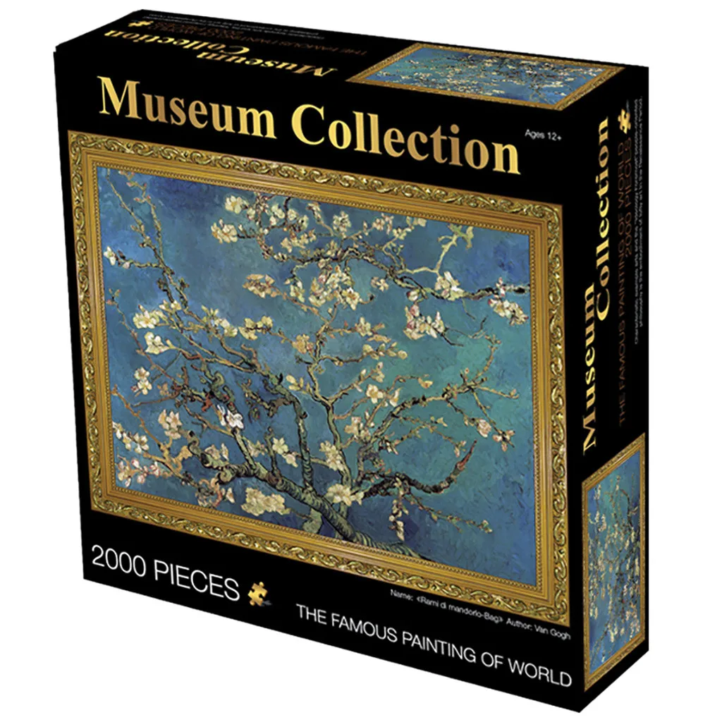 

1PC Puzzle Jigsaw Puzzle 2000 Oil Painting Puzzles Exercise Hand And Brain Toy surprise gift for kids 5.15