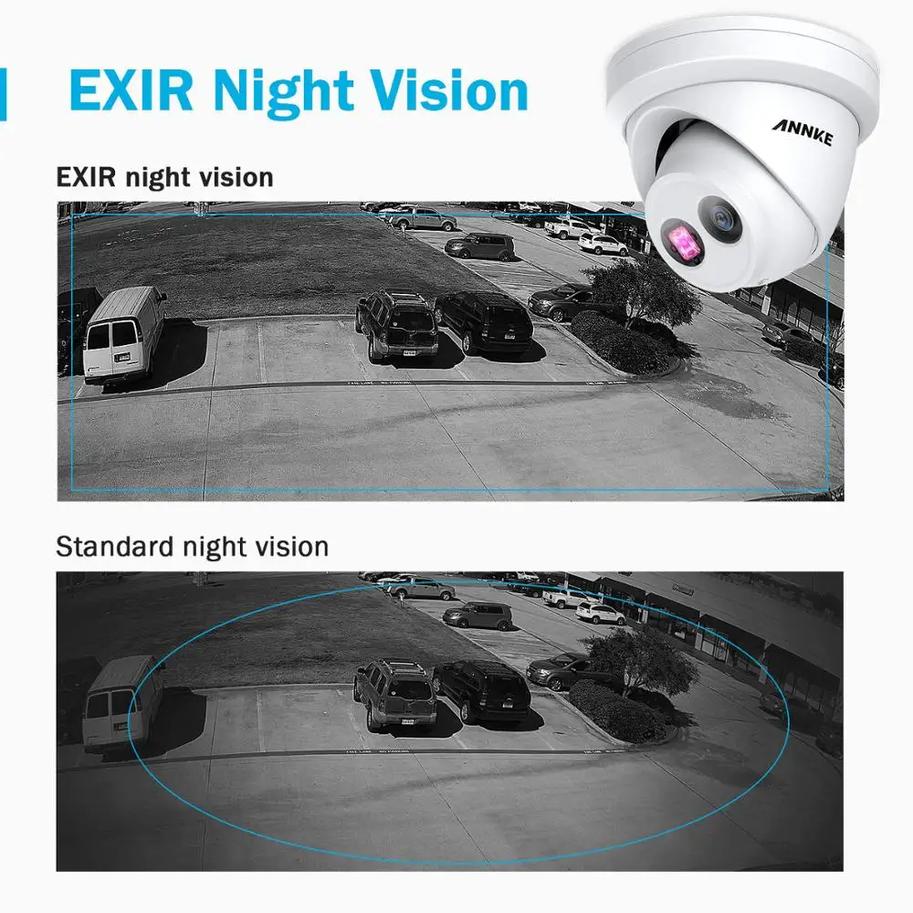 ANNKE 16CH 4K Ultra HD POE Network Video Security System 8MP H.265+ NVR With 16pcs 8MP Weatherproof