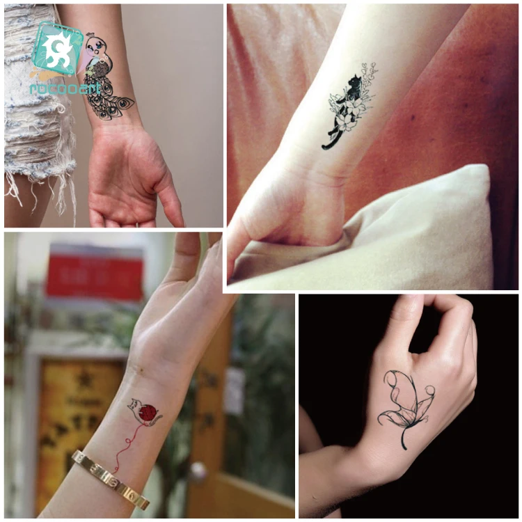 MB RC369-395, новинка, водостойкие временные тату-наклейки, Мультяшные ...