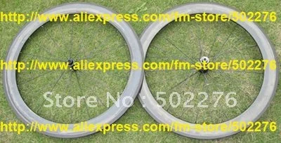 60 клинкерное колесо Набор-3 K полный карбоновый дорожный велосипед 700C набор колес диски(отверстия 20,24) обод+ спица+ ступица+ тормозная колодка