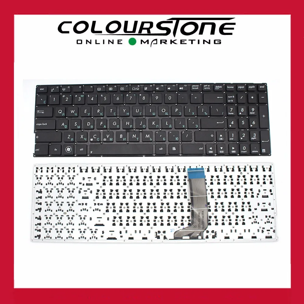 

New For ASUS X556 X556UA X556UB X556UF X556UJ X556UQ X556UR X556UV RU Russian Keyboard Black laptop keyboard 9Z.N8SSQ.001