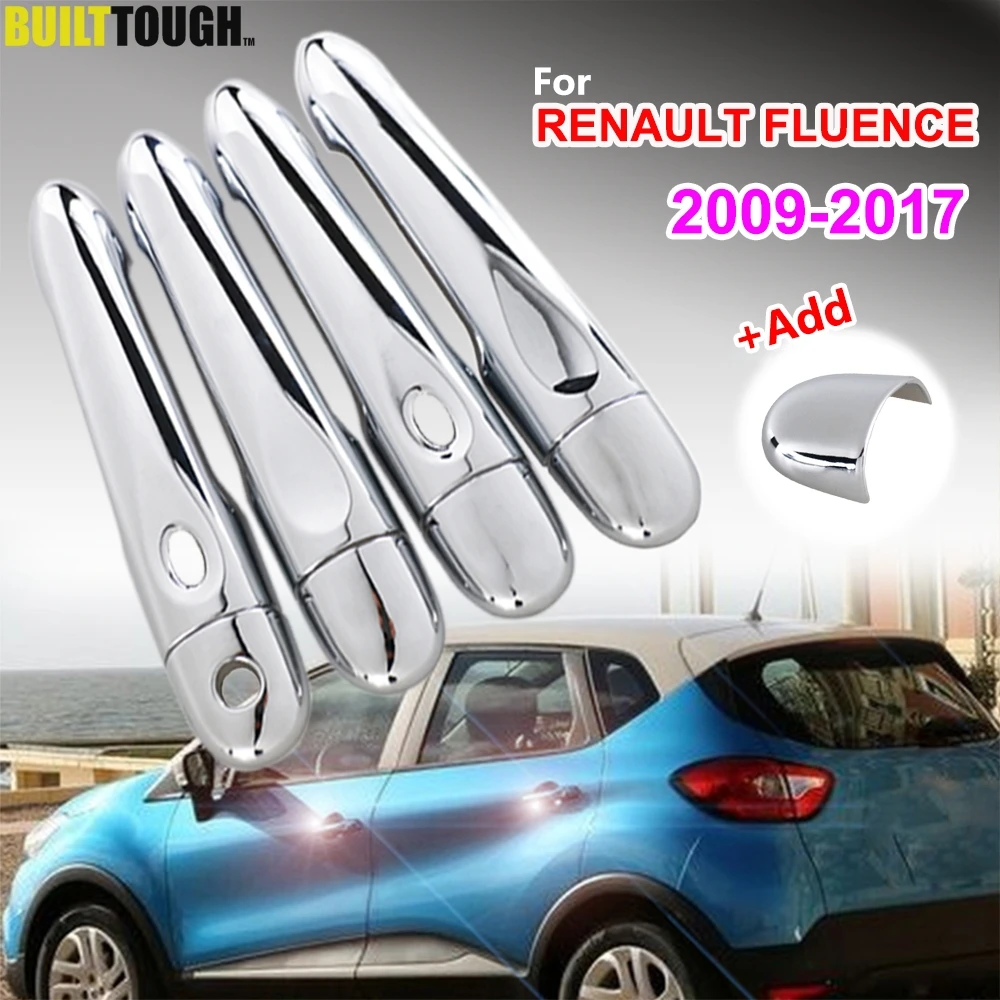 

Luxurious Chrome Exterior Door Handle Covers For Renault Fluence SM3 2009 - 2017 Accessories Stickers Car Styling