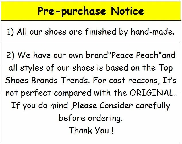 Pre-purchase Notice