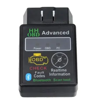 

New V1.5 HHOBD MINI Mini Bluetooth ELM327 OBDII OBD2 Car Fault Detector Obd2 Elm327 V2.1 Bluetooth Car Scanner Android