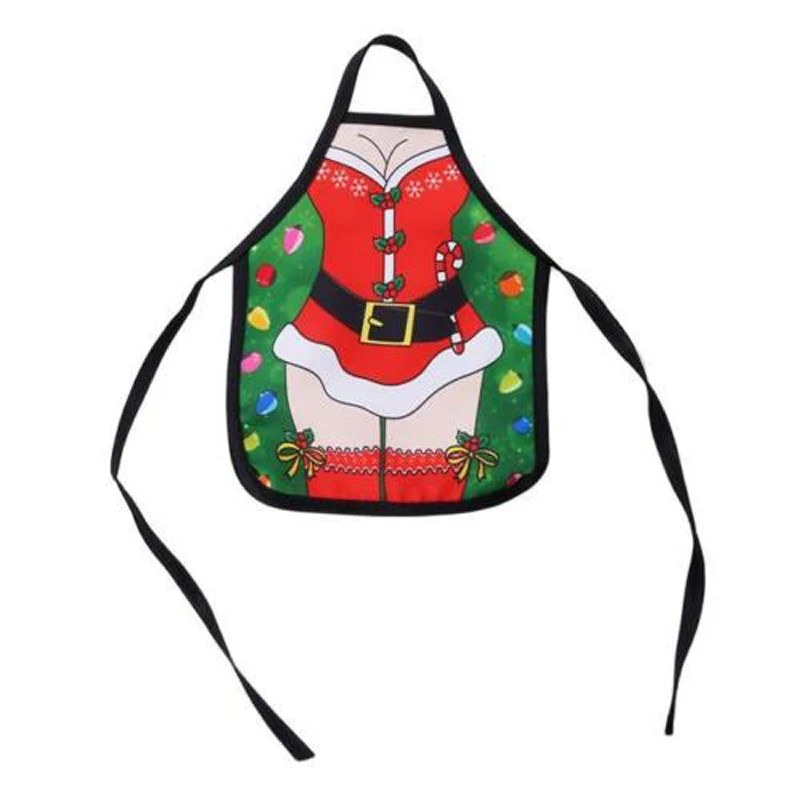 DIY Christmas Santa Wine Bottle Apron Wrap Cover Xmas Dinner Party Table Decor