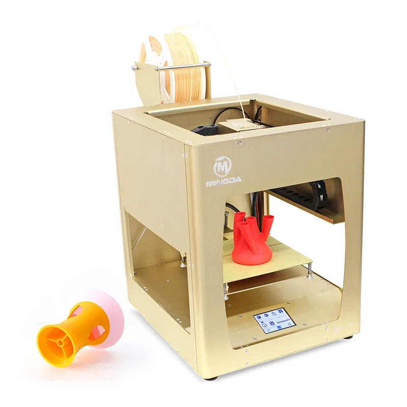 Good price MINGDA MD-16 3d printer print size 160*160*160mm desktop impressora 3d for gift/ 3d printer parts