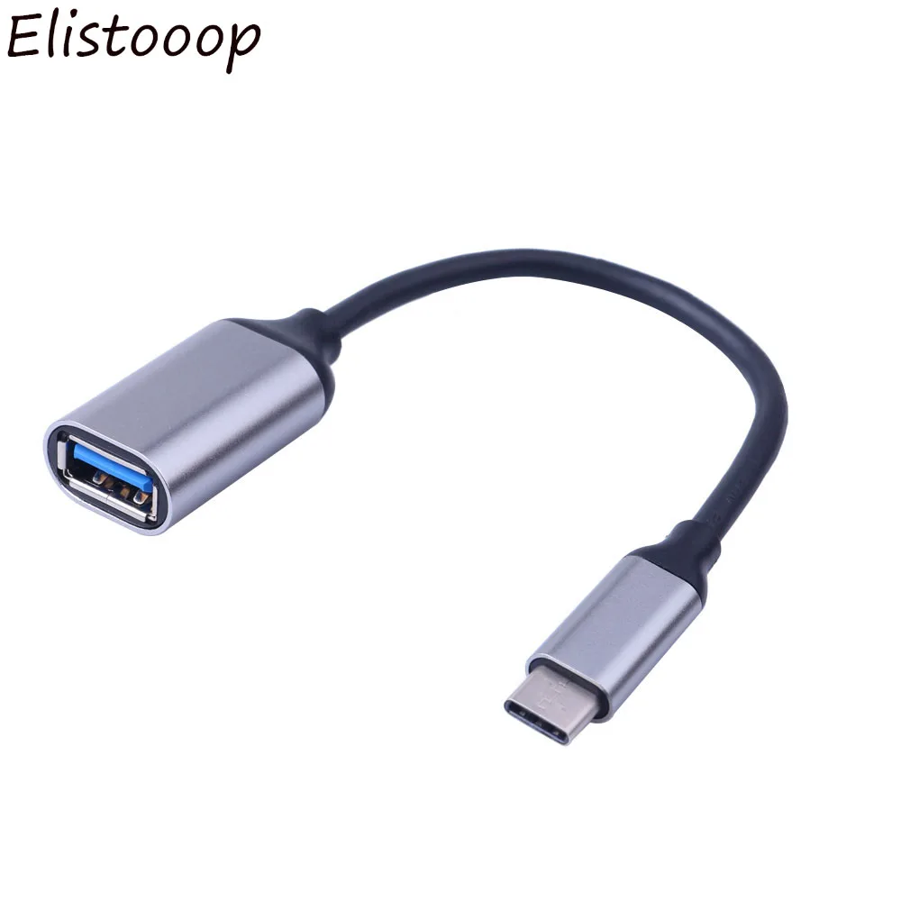 

Type C OTG Cable Adapter USB 3.1 Type-C Male to USB 3.0 A Female OTG Data Cable Cord Adapter 16.5cm