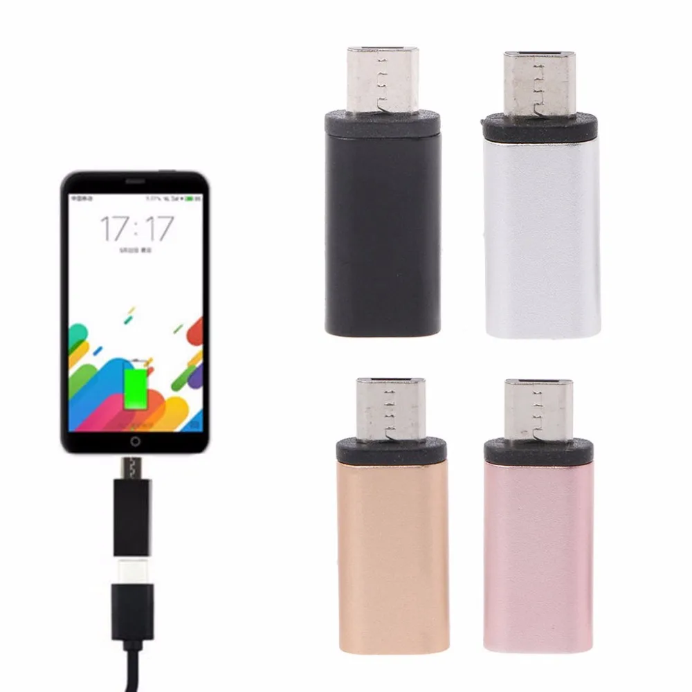 OOTDTY USB 3 1 Type C Женский к Micro 2 0 Тип B Мужской адаптер для зарядки и передачи данных|usb