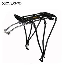 1x Aluminum Alloy MTB Bike Bicycle Rack Carrier 25kg Loading Rear Luggage Cycling Shelf Bracket for V-brake Bike Free Shipping