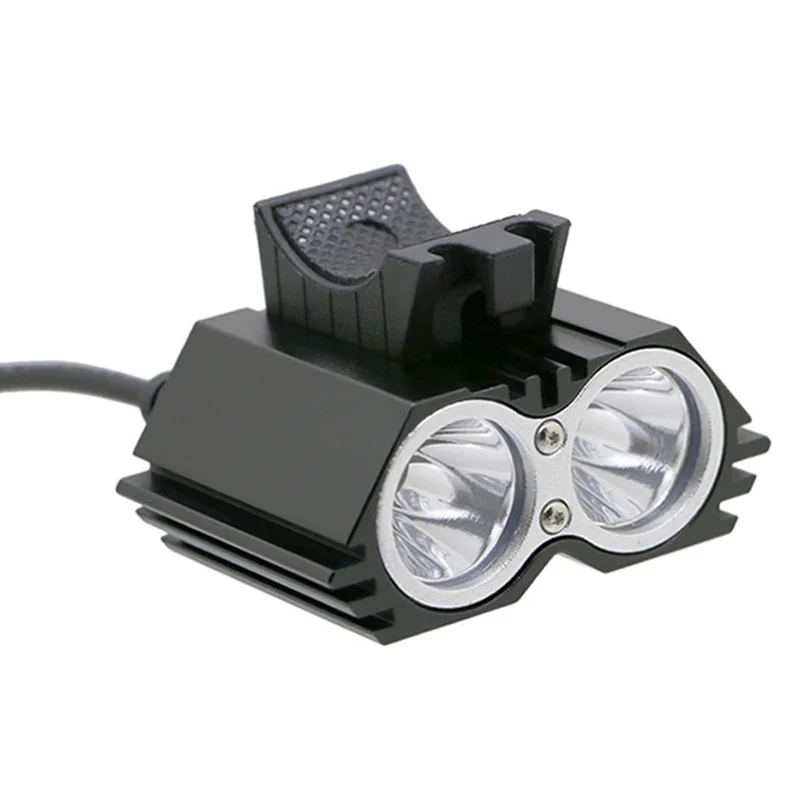 Rechargeable 6000LM 2xXML T6 LED SolarStorm Bike Bicycle Headlight Light Battery