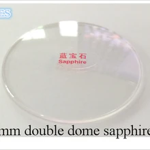 1 шт 1,0 мм толщиной 32~ 38,5 мм Размер вогнутый Двойной Купол прозрачный сапфир для ремонта часов