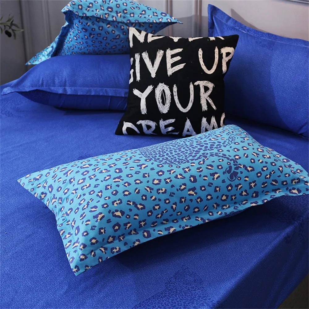 EHOMEBUY 2019 الموضة الحديثة أطقم أغطية أسرة ناعمة الأزرق الأبيض Ieopar ثلاثة أو أربعة مجموعات المنزل فندق غرفة نوم الفراش مجموعات جديد وصول EHOMEBUY 2019 الموضة الحديثة أطقم أغطية أسرة ناعمة الأزرق الأبيض Ieopar ثلاثة أو أربعة مجموعات المنزل فندق غرفة نوم الفراش مجموعات جديد وصول