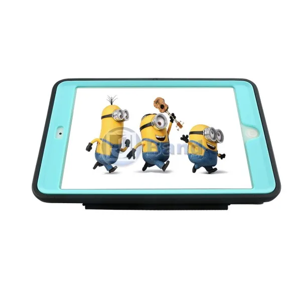 Для Apple iPad Air 2 дети Безопасный Панцири ударопрочный полный Средства ухода за кожей Смарт сна Жесткий Чехол W/Bulit В Экран протектор для iPad 6