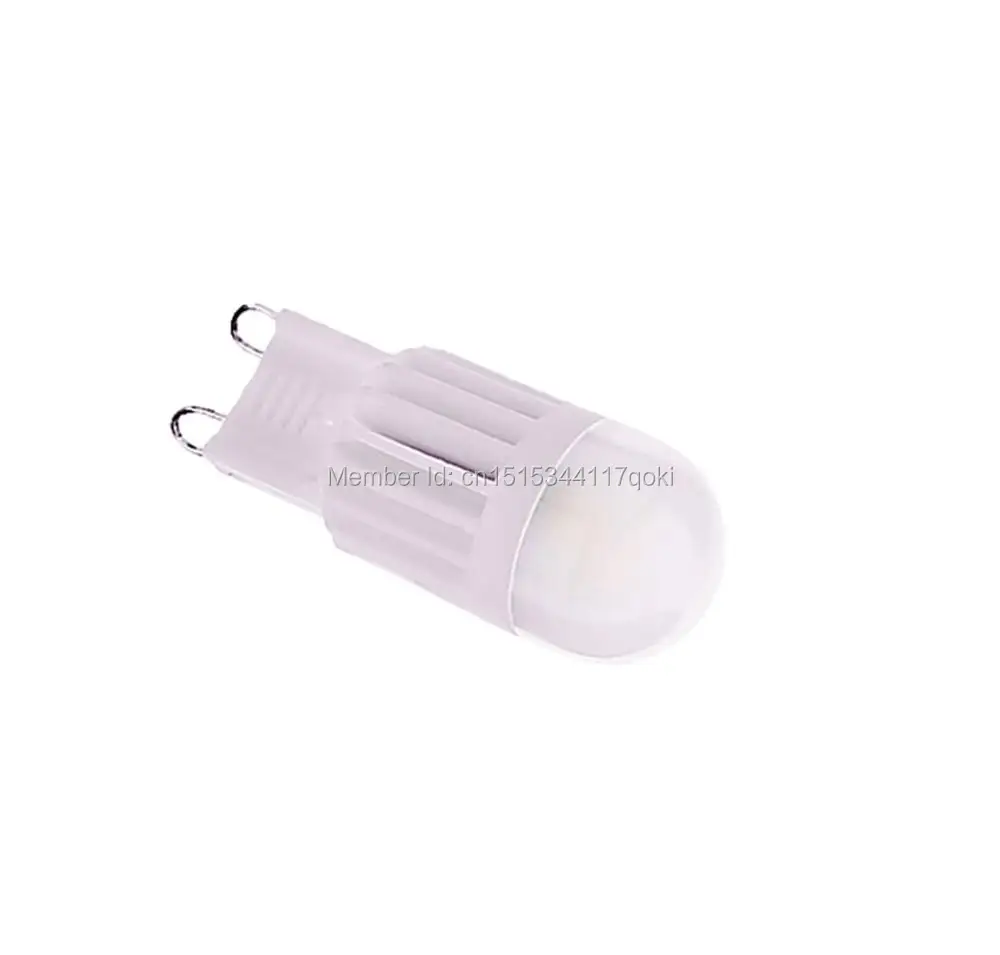 

Ceramics Dimmable LED Bulbs G9 6W COB 380LM Warm White/White LED Corn Lights Plastic High Quality Led Lights for 5PCS JTFL009-1