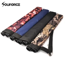 45*8.5cm seta quiver titular oxford pano saco de seta 2 ponto ombro único para caça tiro com arco e flecha