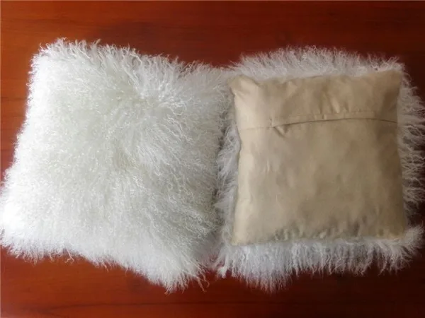 Tibetan sheepskin pillow (3)