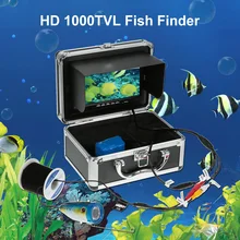 Подводная рыболовная камера рыболовное оборудование рыболовная камера Fishfinder цифровой lcd рыболокатор HD 1000TVL широкоугольный 12LED