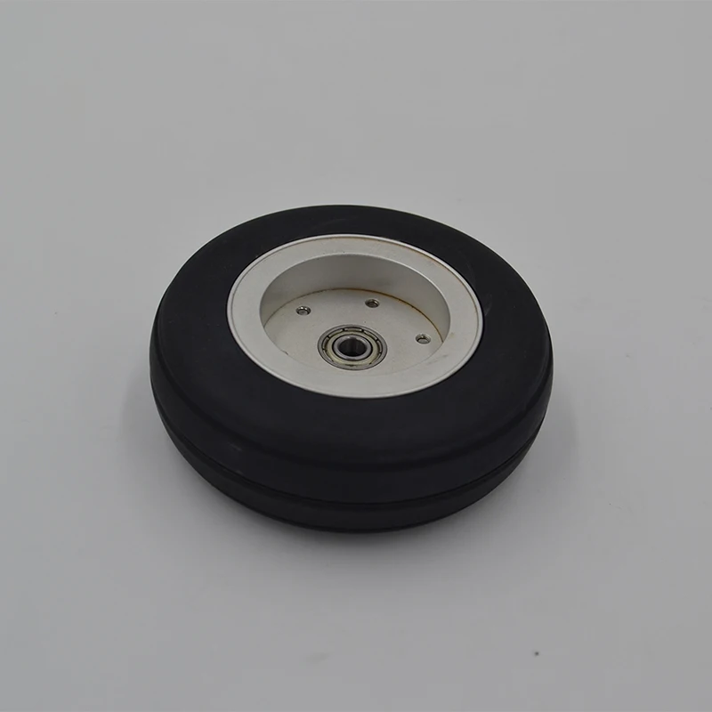 1pc of 3" RC Airplane Part Rubber Tire Aircraft Wheel With Aluminum Hub