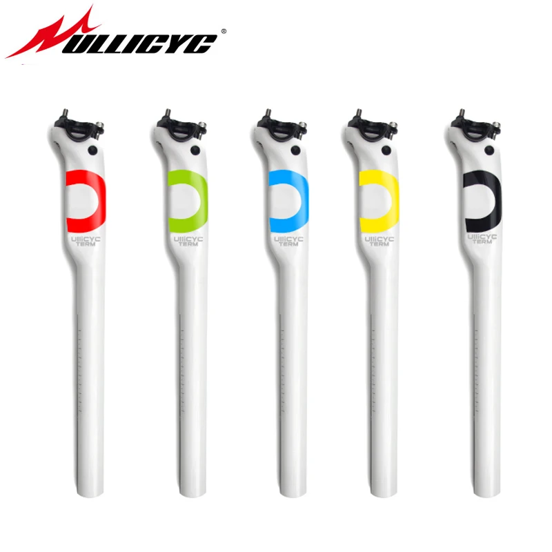 

Ullicyc Super Strong Full Carbon Fiber+Alloy Cover Seatpost Mountain Bike Seatpost MTB/Road Bicycle Parts 27.2/30.8/31.6*350/400