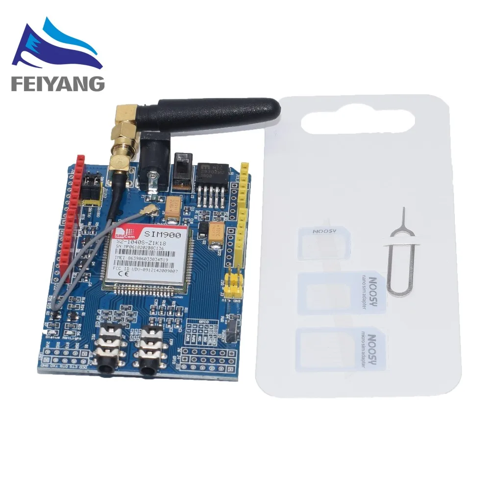 

10pcs SIM900 GPRS/GSM Shield Development Board Quad-Band Module Compatible