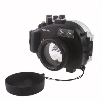 

40M 130FT Waterproof Underwater Camera Housing Case Bag for Olympus E-P5 Camera 17mm lens with Hand strap with O-ring