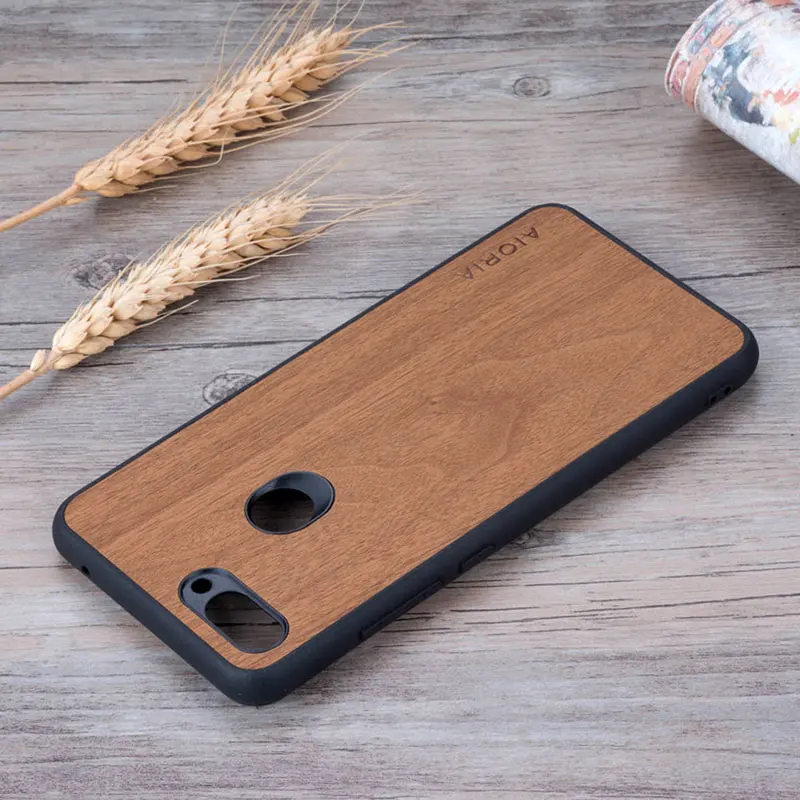 

Case for Xiaomi Mi 8 Lite Mi8 funda wood pattern leather skin with silicone phone cover for Xiaomi Mi 8 Lite Mi8 case coque capa