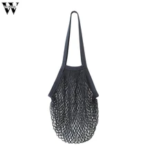 Сетка кухня фрукты овощи многоразовая сумка для покупок продуктовый мешок тканые хлопок сумка TotesStorage Сумочка повседневное