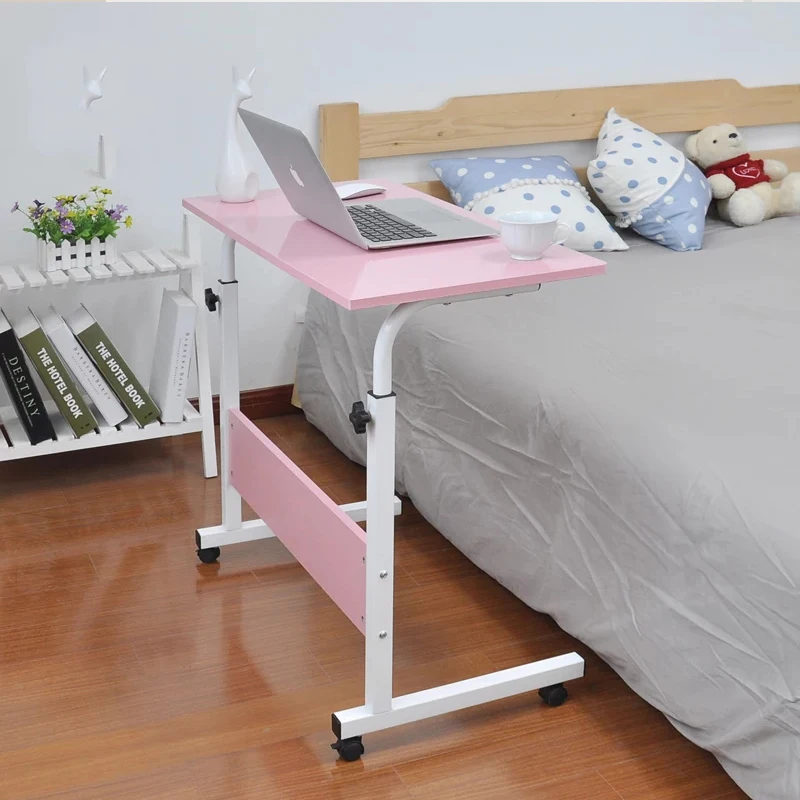  2018 Foldable Computer Table Adjustable Portable Laptop Desk 80*40CM Rotate Laptop Bed Table Can be