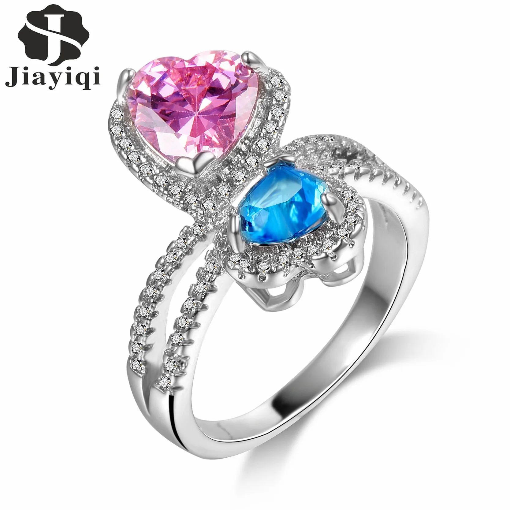 Pink stone rings for women 2017 women