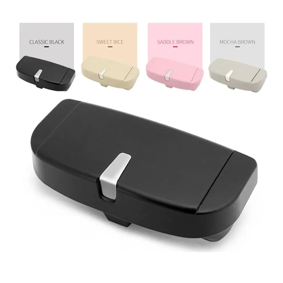 

Car Glasses Case Multi-function Sunglasses Ticket Receipt Card Storage Holder