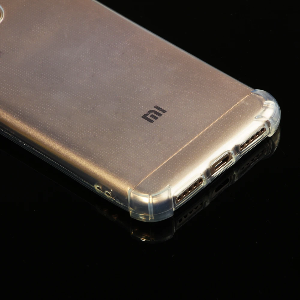 Чехол для Xiaomi Redmi 4X Прозрачный прозрачный термопластичный полиуретан