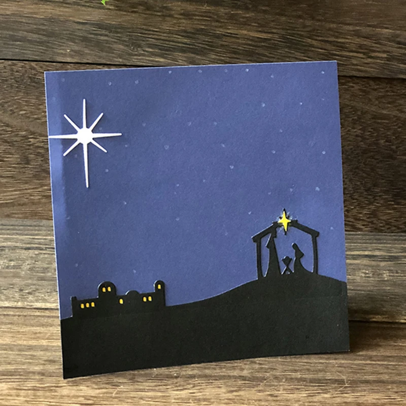 

Jesus Figure Metal Cutting Dies for Scrapbooking DIY Album Embossing Folder Paper Card Maker Template Decor Stencils Crafts Dies