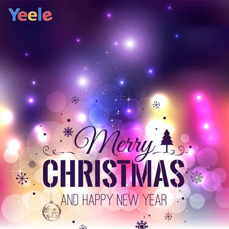 

Yeele Christmas Photocall Bokeh Light Glitter Party Photography Backdrops Personalized Photographic Backgrounds For Photo Studio