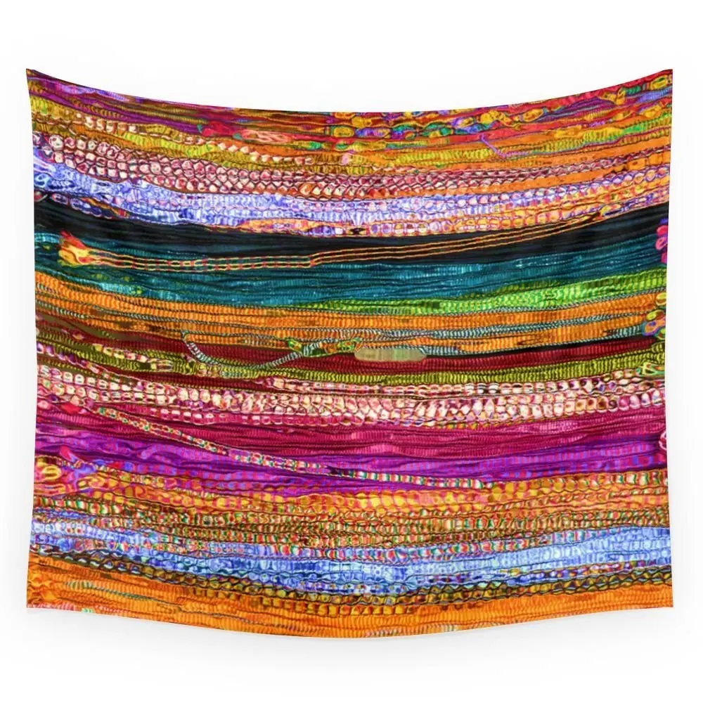 Indian Colors Wall Tapestry Fabric Wall Hanging Tapestry Decor