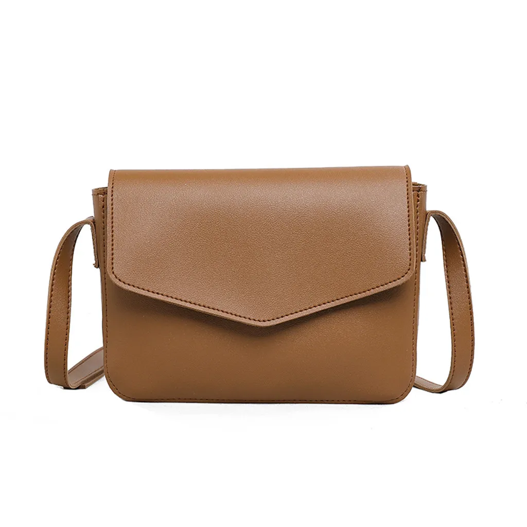 Маленькая квадратная сумка с откидной крышкой, модная однотонная простая стильная женская дизайнерская сумка, сумки через плечо, сумки через плечо, bolsa feminina